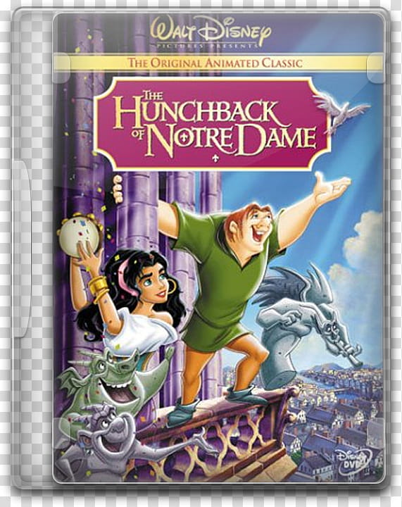 disney movie icons, the hunchback of notre dame transparent background PNG clipart