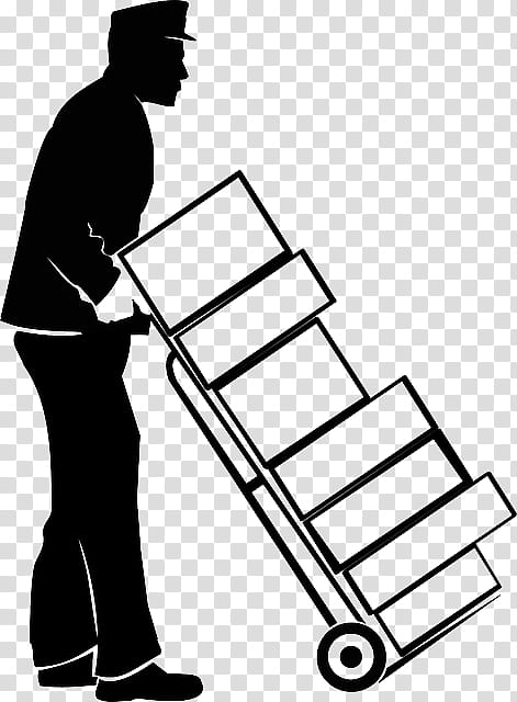 Ladder, MOVER, Relocation, Silhouette, Fantastic Removals, Warehouseman, Stairs, Pallet Jack transparent background PNG clipart