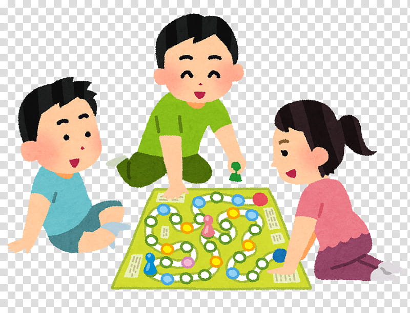 kids playing cards clipart