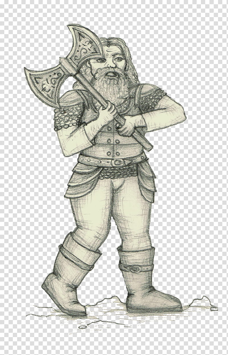 Knight, Dungeons Dragons, Drawing, Barbarian, Dwarf, Visual Arts, Halforc, Cartoon transparent background PNG clipart