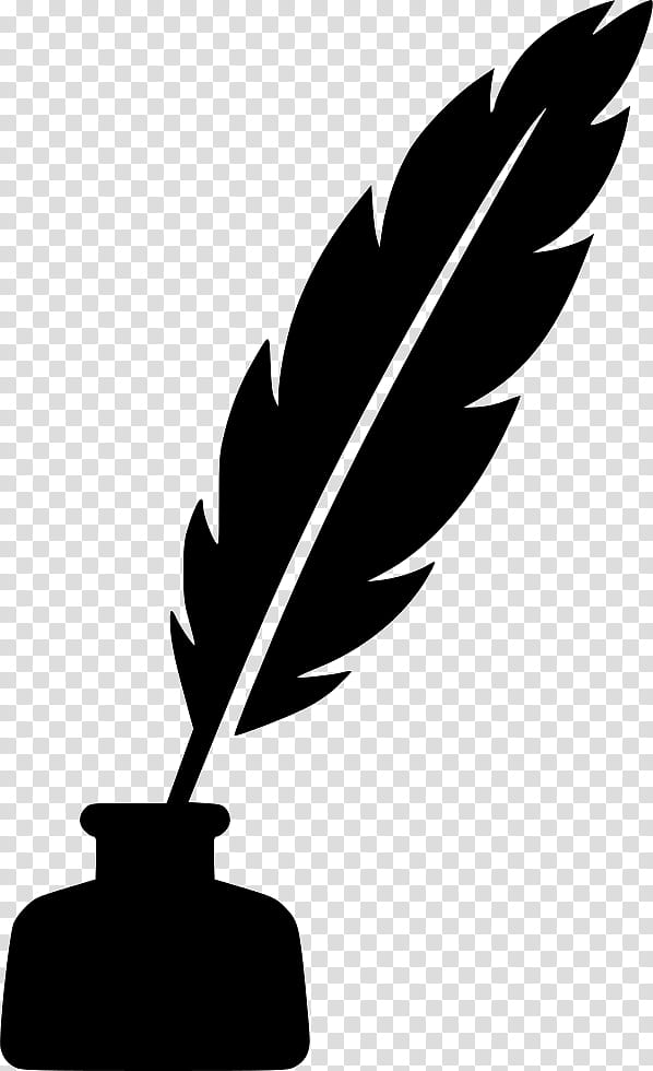 Flower Drawing, Quill, Ink, Inkwell, Pen, Fountain Pen, Feather, Nib transparent background PNG clipart