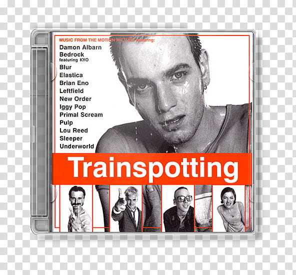 CD Case Icon Special , Trainspotting OST CD Audio Case transparent background PNG clipart