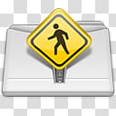 VannillA Cream Icon Set, Public (alt), person crossing sign transparent background PNG clipart