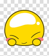 yellow emoji transparent background PNG clipart