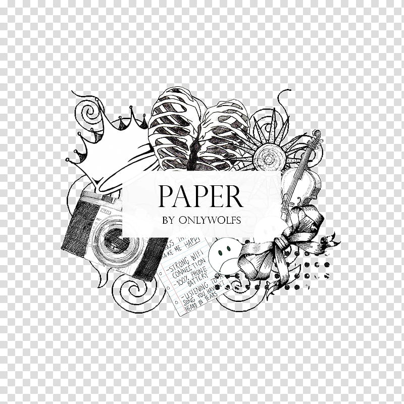 Paper Papel , white and black skull print textile transparent background PNG clipart