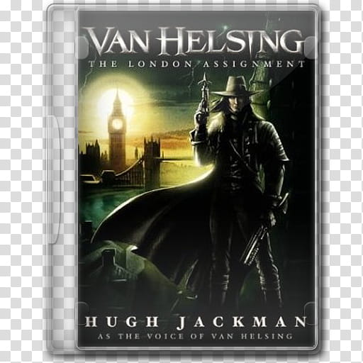 plastic dvd icons , van helsing, london assignment transparent background PNG clipart