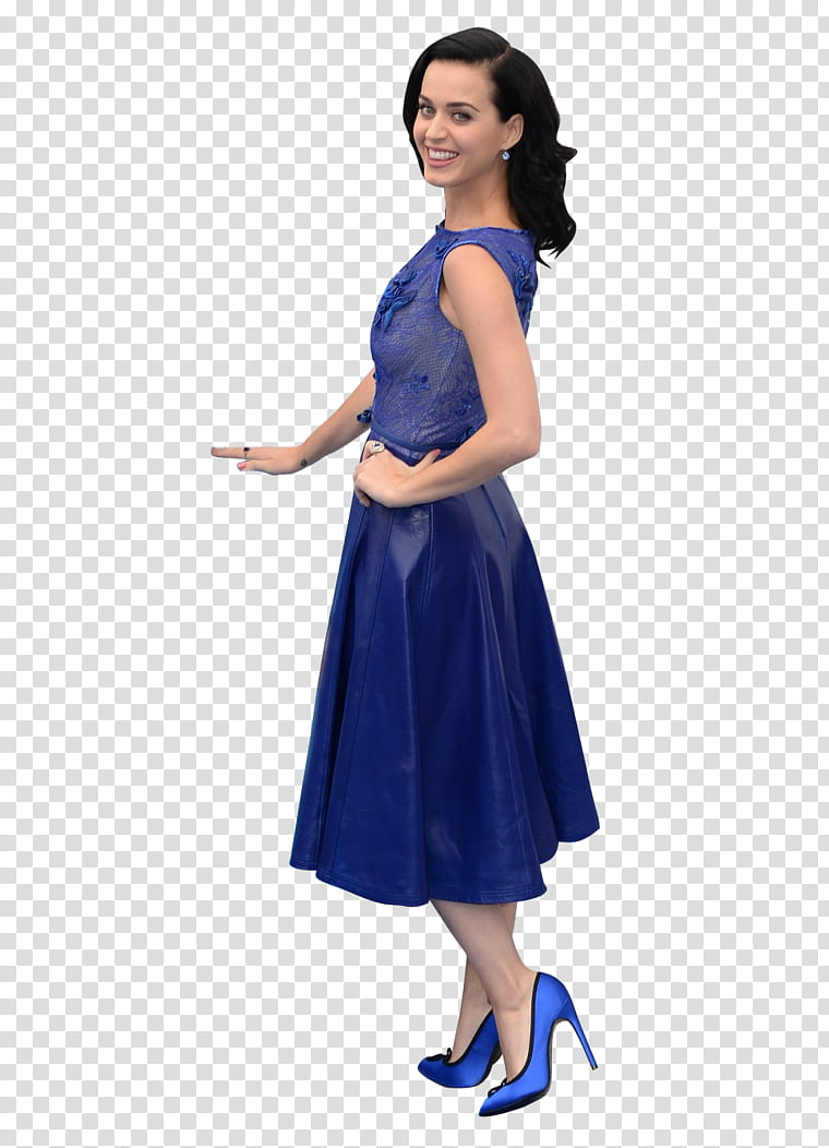 Katy Perry The Smurfs   transparent background PNG clipart