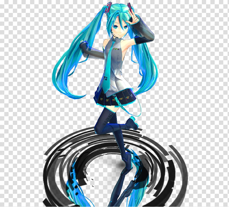 Miku V New Model! transparent background PNG clipart