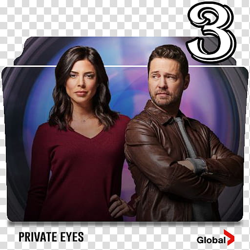 Private Eyes series and season folder icons, Private Eyes S ( transparent background PNG clipart