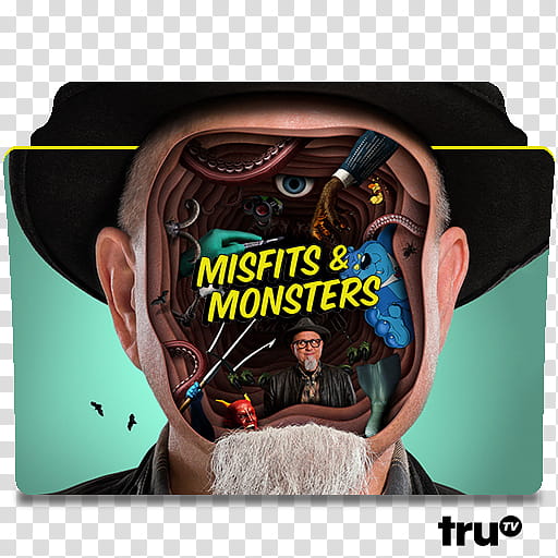 Misfits Monsters series and season folder icons, Bobcat Goldthwait’s Misfits & Monsters ( transparent background PNG clipart