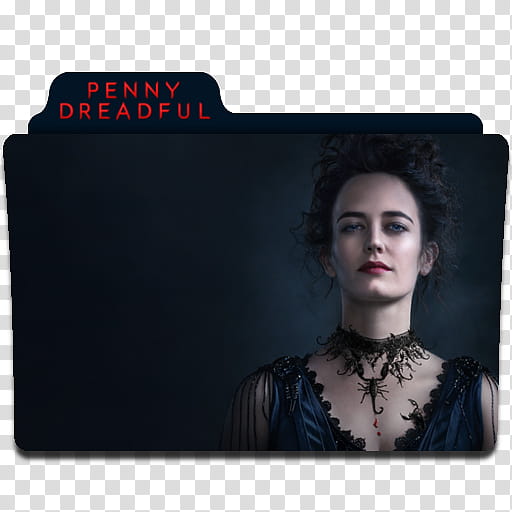 Penny Dreadful Folder Icon Pack , transparent background PNG clipart