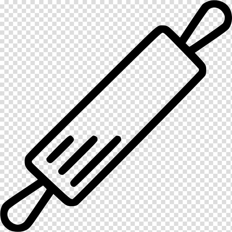 Kitchen, Rolling Pins, Kitchen Utensil, Tool, Line transparent background PNG clipart