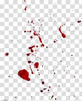 HALLOWEEN O, spilled blood transparent background PNG clipart