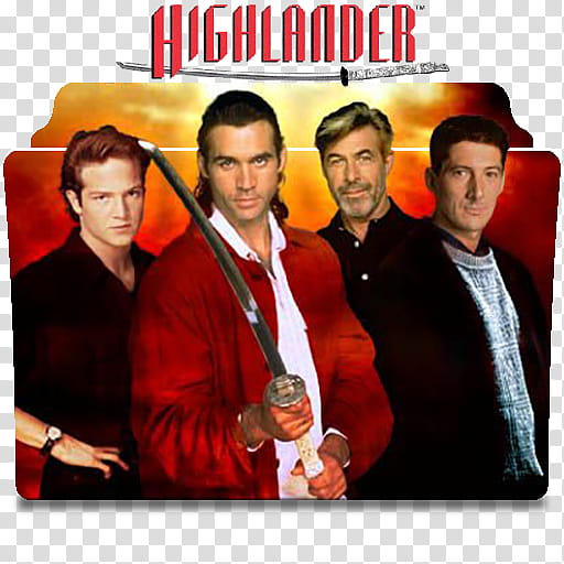 Highlander series and season folder icons, Highlander ( transparent background PNG clipart