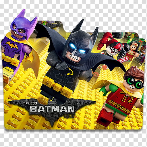 The Lego Batman Movie  Folder Icon, batman lego transparent background PNG clipart