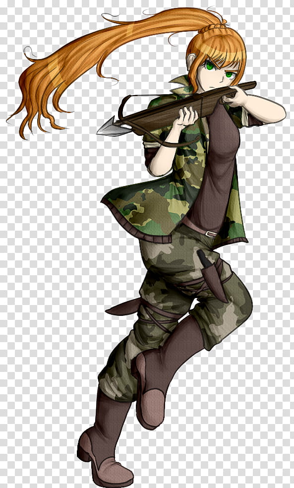 COMMISSION, Ultimate Huntress transparent background PNG clipart