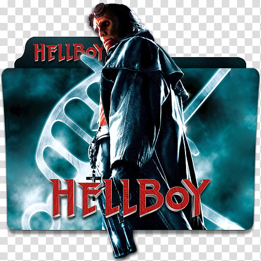 Hellboy   Collection Folder Icon , Hellboy transparent background PNG clipart