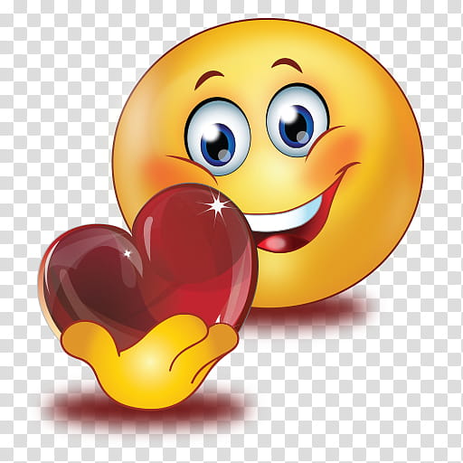 Heart Emoji, Smiley, Emoticon, Sticker, Sadness, Yellow, Cartoon, Happy transparent background PNG clipart