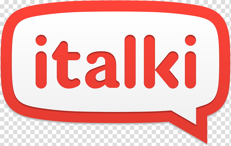 Italki Red, Logo, Language, Foreign Language, British English, American English, Text, Line transparent background PNG clipart
