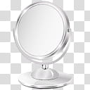 silver makeup mirror transparent background PNG clipart