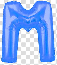 Cry Baby, letter M inflatable balloon transparent background PNG clipart
