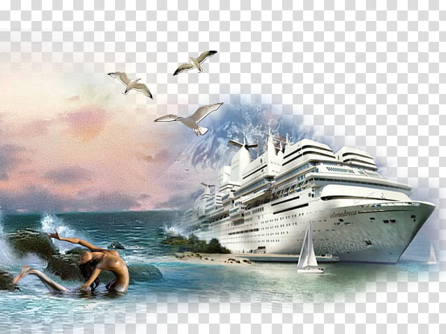 Ship, Boat, Hit, Blog, Music, Painting, Vehicle, Cruise Ship transparent background PNG clipart