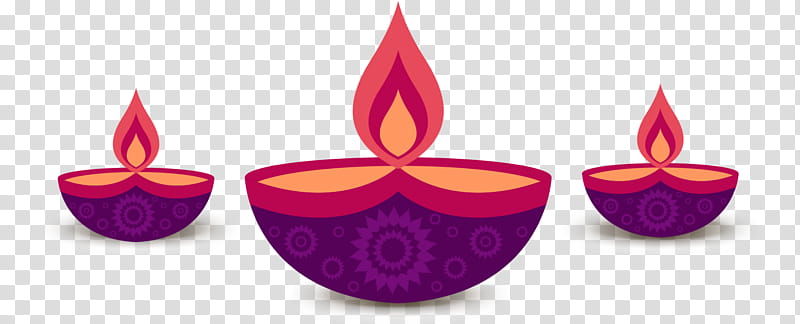 Diwali Oil Lamp, Candle, Wax, Happiness, Violet, Purple, Magenta transparent background PNG clipart