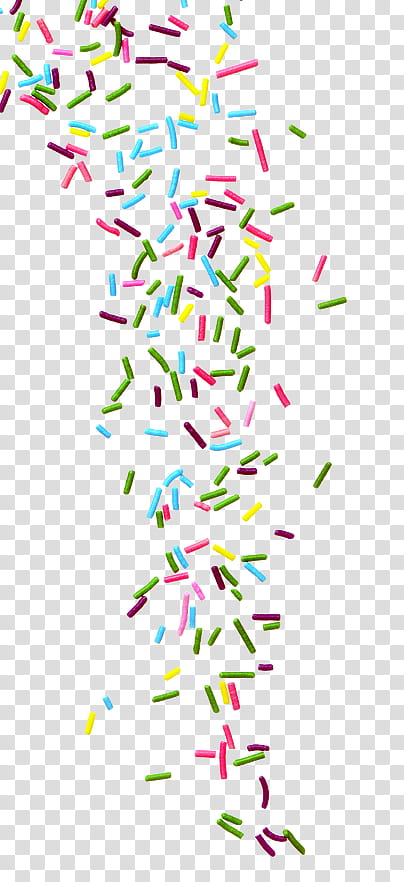 Confetti, Sprinkles, Donuts, Cupcake, Candy, Confetti Candy, Line, Pink transparent background PNG clipart