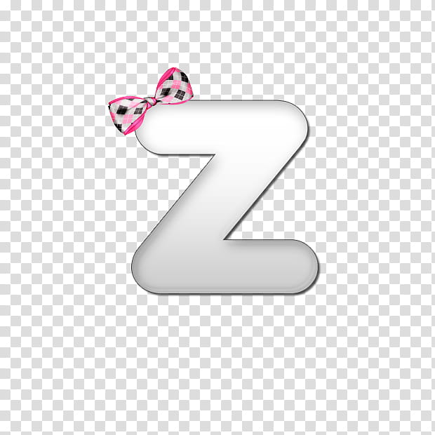 Bow Alphabet, Z logo transparent background PNG clipart