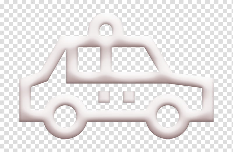 Taxi icon Vehicles and Transports icon, Logo, Symbol, Car transparent background PNG clipart