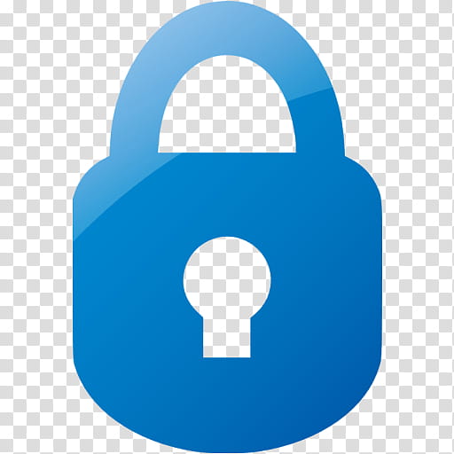 Padlock, User, Security, Password, Blue, Email, Lock Screen transparent background PNG clipart