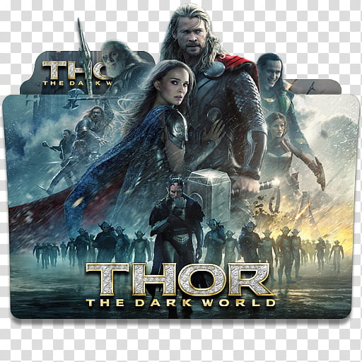 Thor Movie Collection Folder Icon , Thor The Dark World, Thor The Dark World illustration transparent background PNG clipart