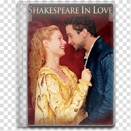 Movie Icon Mega , Shakespeare in Love, Shakespeare in Love DVD case transparent background PNG clipart