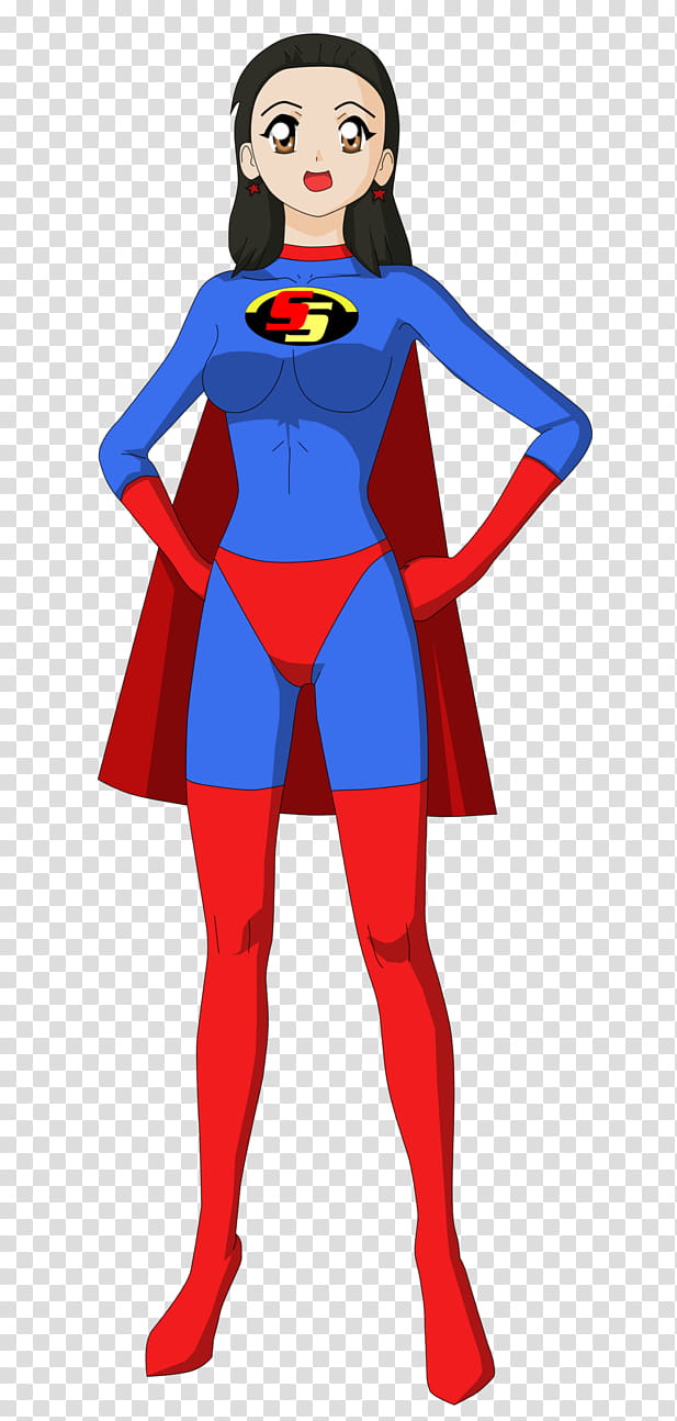 My niece as Super-Sam transparent background PNG clipart