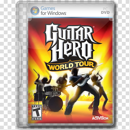 Game Icons , Guitar Hero World Tour transparent background PNG clipart