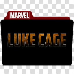 Luke Cage Collection Folder Icon transparent background PNG clipart