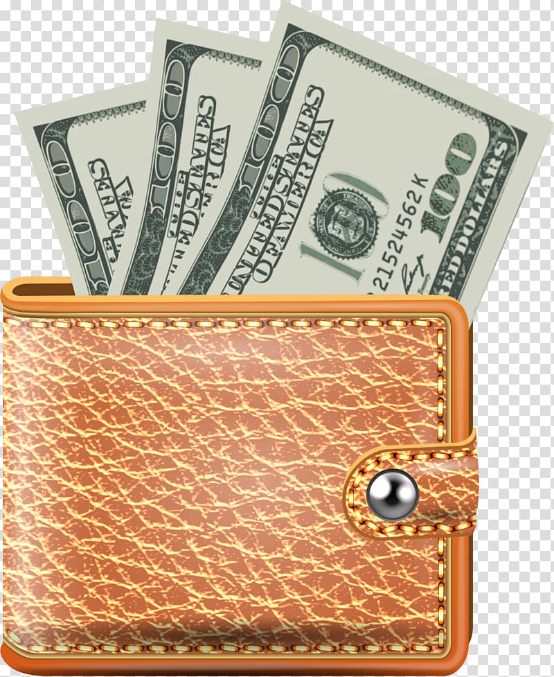 Money Bag, Wallet, Banknote, Coin, Money Clip, Cash, United States Onedollar Bill, Coin Purse transparent background PNG clipart