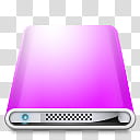 Ethereal Icons , Violet, pink power bank illustration transparent background PNG clipart