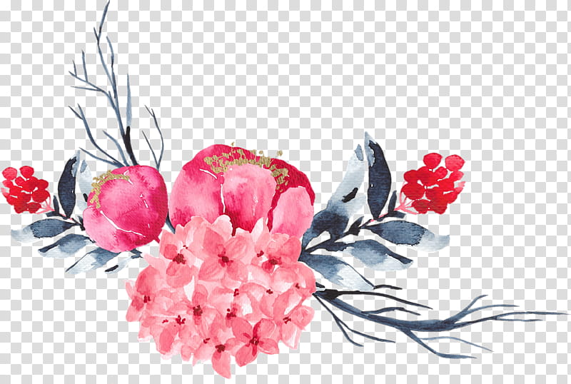 Watercolor Flower, Floral Design, Cut Flowers, Artificial Flower, Flower Bouquet, Watercolor Painting, Petal, Carnation transparent background PNG clipart