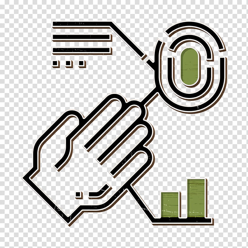 Fingerprint icon Artificial Intelligence icon Fingerprint scan icon, Line, Gesture, Thumb transparent background PNG clipart