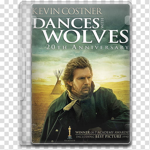 Movie Icon Mega , Dances with Wolves, Dances with Wolves movie cover transparent background PNG clipart