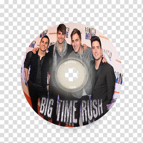 CD Big Time Rush transparent background PNG clipart