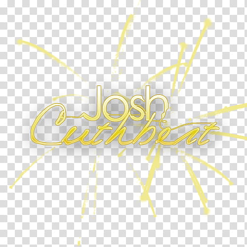 Josh Cuthbert texto transparent background PNG clipart