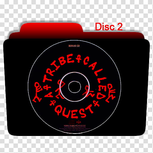 A Tribe Called Quest, Anthology, Disc  transparent background PNG clipart