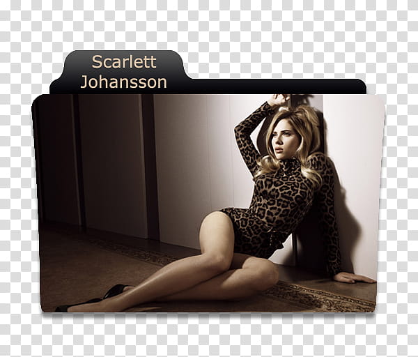 Hot Girls Folder , Scarlett Johansson transparent background PNG clipart