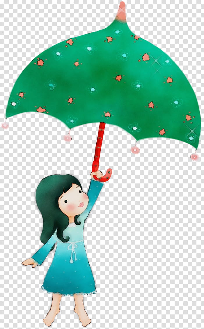 Polka dot, Watercolor, Paint, Wet Ink, Umbrella, Cartoon, Tree, Plant transparent background PNG clipart