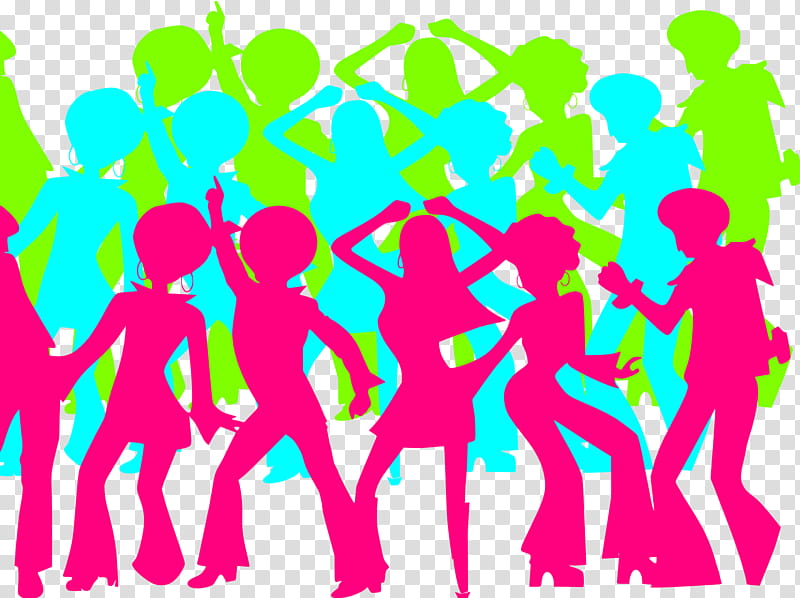 Group Of People, Dance, Disco, Dance Party, Disco Dance, Disco Balls, Silhouette, People In Nature transparent background PNG clipart