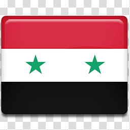 All in One Country Flag Icon, Syria-Flag- transparent background PNG clipart