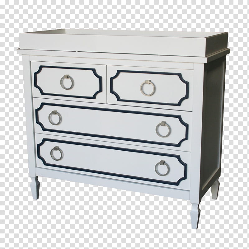 white and black wooden side table transparent background PNG clipart