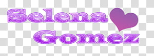 Texto de Selena Gomez transparent background PNG clipart thumbnail